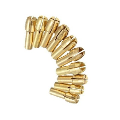 10Pack 0.5-3.2mm Collet Nut Kit Quick Change Tools Part Power Rotary For Dremel