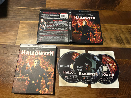 Halloween 4K Ultra HD/Blu ray-Scream Factory-OOP Hardcover-