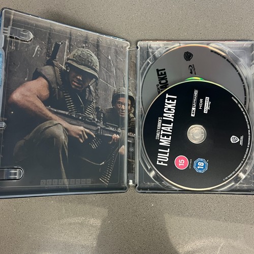 Full Metal Jacket (4k Ultra HD + Blu-ray) Best Buy Exclusive Steelbook Kubrick - Picture 2 of 3