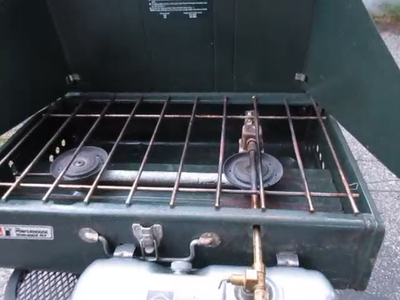 Coleman Camp Stove Powerhouse Unleaded 414 Dual Fuel 2