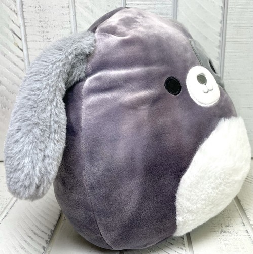 Squishmallows Pet Squad Gustavus grauer Hund 8 Zoll Sammlerstück Plüschtier Stofftier - Bild 5 von 5