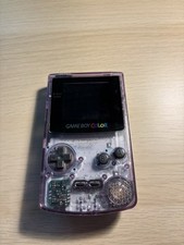 Nintendo Game Boy Color - Transparent Violett - Hispeedido 2.45 IPS Bildschirm