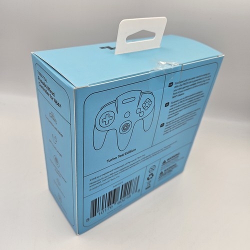 Nintendo 64 Controller XYAB Proto64 Turbo Teal New High Quality - Picture 2 of 3