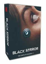 Black Mirror : Complete TV Series Season 1-7 (DVD 14-Discs Box Set) Region 1