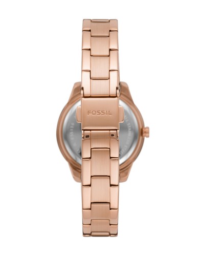 RRP €175 FOSSIL Stella Analogue Wristwatch Water-Resistant 5 ATM Rhinestones - Picture 2 of 4