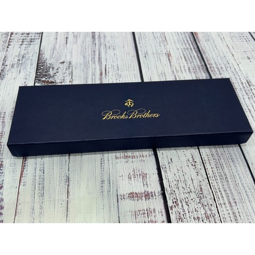 NEU Brooks Brothers Hosenträger Navy Hellbraun Streifen Nylon Leder verstellbar - Bild 4 von 6