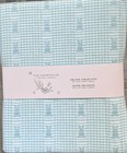 Rachel Ashwell Blue Bunny Rabbit Gingham Cloth Tablecloth 60” X 104” Farmhouse