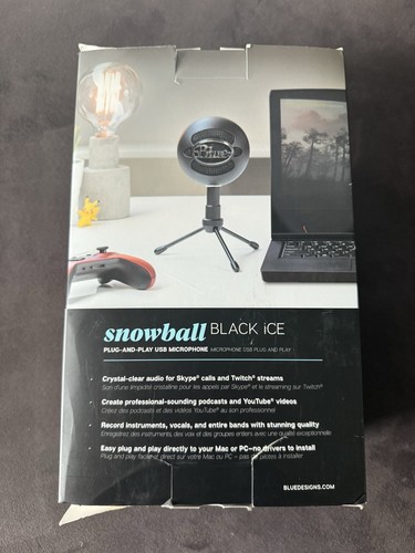 C922x Pro Stream Webcam And Snowball Black Ice Microphone - Picture 5 of 6