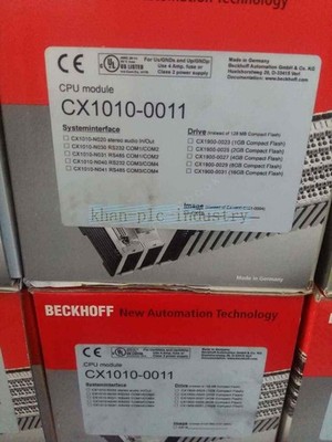 1PCS BECKHOFF CX1010-0011 CPU Modules New