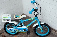 Apollo Police Patrol Kids Blue Bicycle with Rear Storage Box