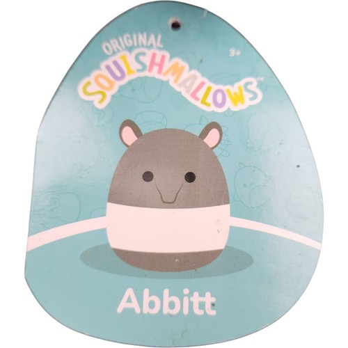 Squishmallows Abbitt Tapir 5 Zoll Plüschtier Stofftier Meeresbiologe Neu mit Etikett - Bild 3 von 4