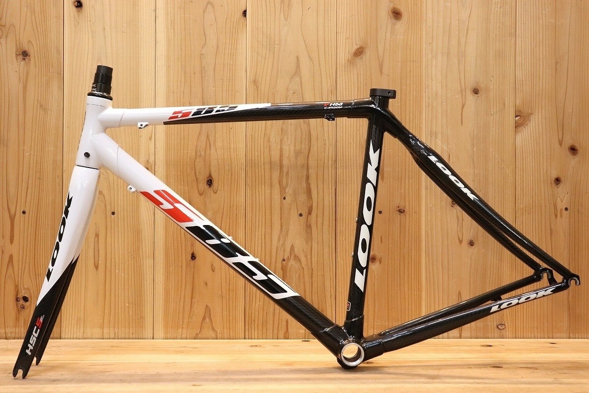 LOOK585 フルカーボンフレーム LOOK 585 2008 Carbon Road Bike Frame Set S Size Free Shipping From