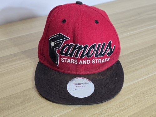 NEW ERA Famous Stars & Stripes Mens Snapback Cap Red. One Size Baseball Cap Hat. - Picture 2 of 10