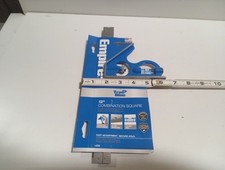 Empire Level E250 12" True Blue Stainless Steel Blade Combination Square