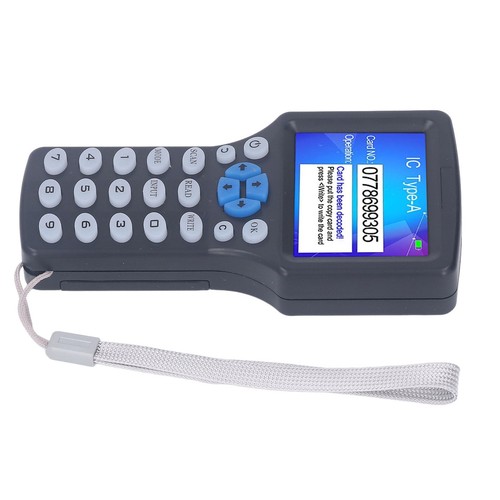 Schwarzer NFC Kartenleser mit UID Schlüsselanhänger HD 2,8 Zoll Vollfarbbildschirm - Bild 13 von 23