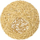  2 Count Woven Basket Lamp Shades Rattan Lampshade Pendant Hanging