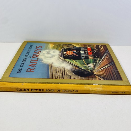The Golden Picture Book of Railways Vintage Hardcover Childrens - Picture 3 of 12