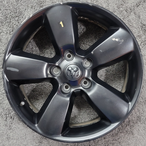 20" DODGE RAM 1500 CLASSIC WHEEL RIM FACTORY OEM 2495 2013-2024 SATIN BLACK - Picture 5 of 12