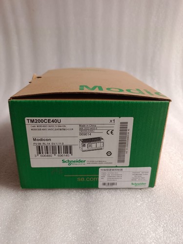TM200CE40U SCHNEIDER TM200CE40U CONTR. M200 40I/O 24VDC,TR.SINK+ETH - Picture 2 of 11