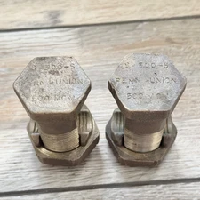 Penn Union S-500-S Split-Bolt Connector Lot of 2