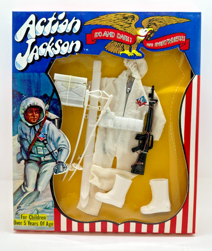 VINTAGE MEGO ACTION JACKSON SKI PATROL 8" ACTION FIGURE OUTFIT ITEM #1105 NIP