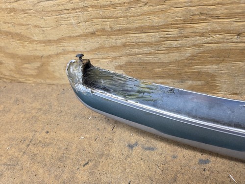 2014-2017 Fiat 500L Trekking 1.4 Front Bumper Silver Emblem Badge Logo Trim OEM  - Picture 15 of 18