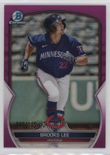 2023 Bowman Chrome Prospects Fuchsia Refractor /199 Brooks Lee #BCP-31