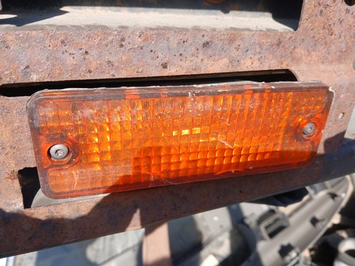 1985 Pontiac Fiero Front Bumper Marker Lights left and right assemblies - Picture 7 of 10