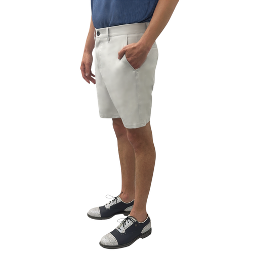 Mens Golf Shorts 8" Printed Designer Pockets Quick Dry Stretch Elastic Waist - Picture 10 of 55