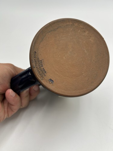 Vintage Hillsdale College Hillsdale Michigan Kaffee Keramik Becher Deenan Pottery - Bild 5 von 7