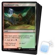 ROOTBOUND CRAG X4 Final Fantasy Commander Magic MTG MINT CARD