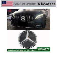 Illuminated.Mirror Star LED Emblem Fit For Mercedes-Benz C117 W177 W205 2019 -22