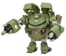 Transformers Animated BULKHEAD Voyager Class Figur Hasbro 2008 / TOP ZUSTAND