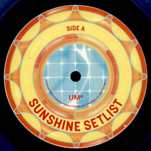 NEW SUNSHINE SETLIST Vinyl LP UME 602475877486 (2025) - Picture 3 of 5