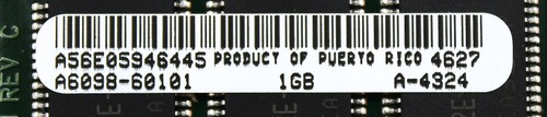 HP A6098-60101 1GB High-Density 278-Pin SDRAM ECC Registered Server Memory RAM - Picture 2 of 7