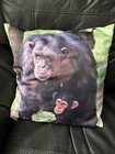 Chimpanzee Silk Cushion Cover  - Inner Not Included