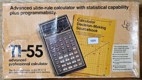 1525 Taschenrechner Texas Instruments TI-55