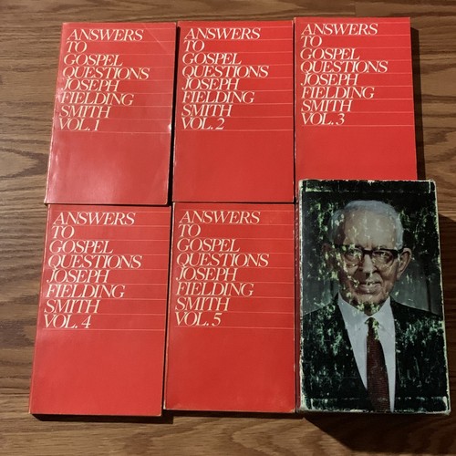 Antworten auf Fragen zum Evangelium Joseph Fielding Smith Band 1-5 Box Set (1979 Papier... - Bild 1 von 5