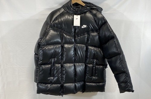 Nike NWT Therma-FIT City Series Down-Fill Parka Black Jacket Women's M