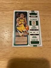 2022-23 Panini Contenders Game Ticket Green Foil Chris Duarte # 48
