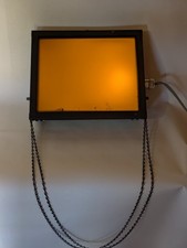 Vintage Kodak Utility Safelight Lamp Model D With Chains in working condition