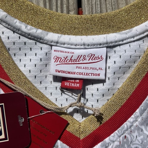 Men’s Mitchell & Ness NBA Swingman Jersey Philadelphia 76ers Allen Iverson 2XL - Picture 5 of 11