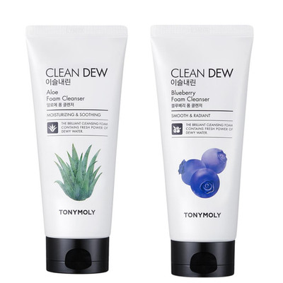 TONY MOLY,  Aloe Clean Dew Foam Cleanser