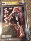 Amazing Spider-Man 4 CGC 9.8 J. Scott Campbell Variant 1st App of Silk Signature