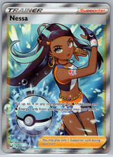 Pokemon Nessa Trainer Gallery SWSH Lost Origin TG27/TG30 NM