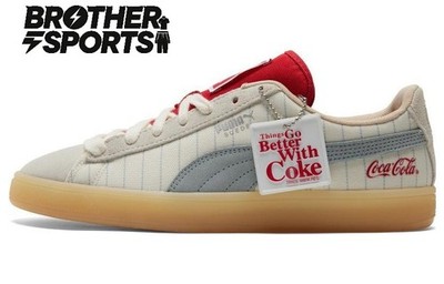 PUMA Suede Coca Cola White - 387049-01 New Sizes