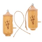 2 Pcs Hummingbird Houses for outside Farmhouse Garden Decor Decorations