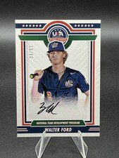 2022 USA Baseball Stars & Stripes - Walter Ford -National Team Auto - /50