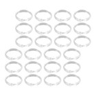 60 Pcs Vorhang Ringe Duschvorhang Haken Zubehör Für Duschvorhänge