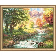 Schipper By the Trout Brook Kit & Frame Paint by Number Kit